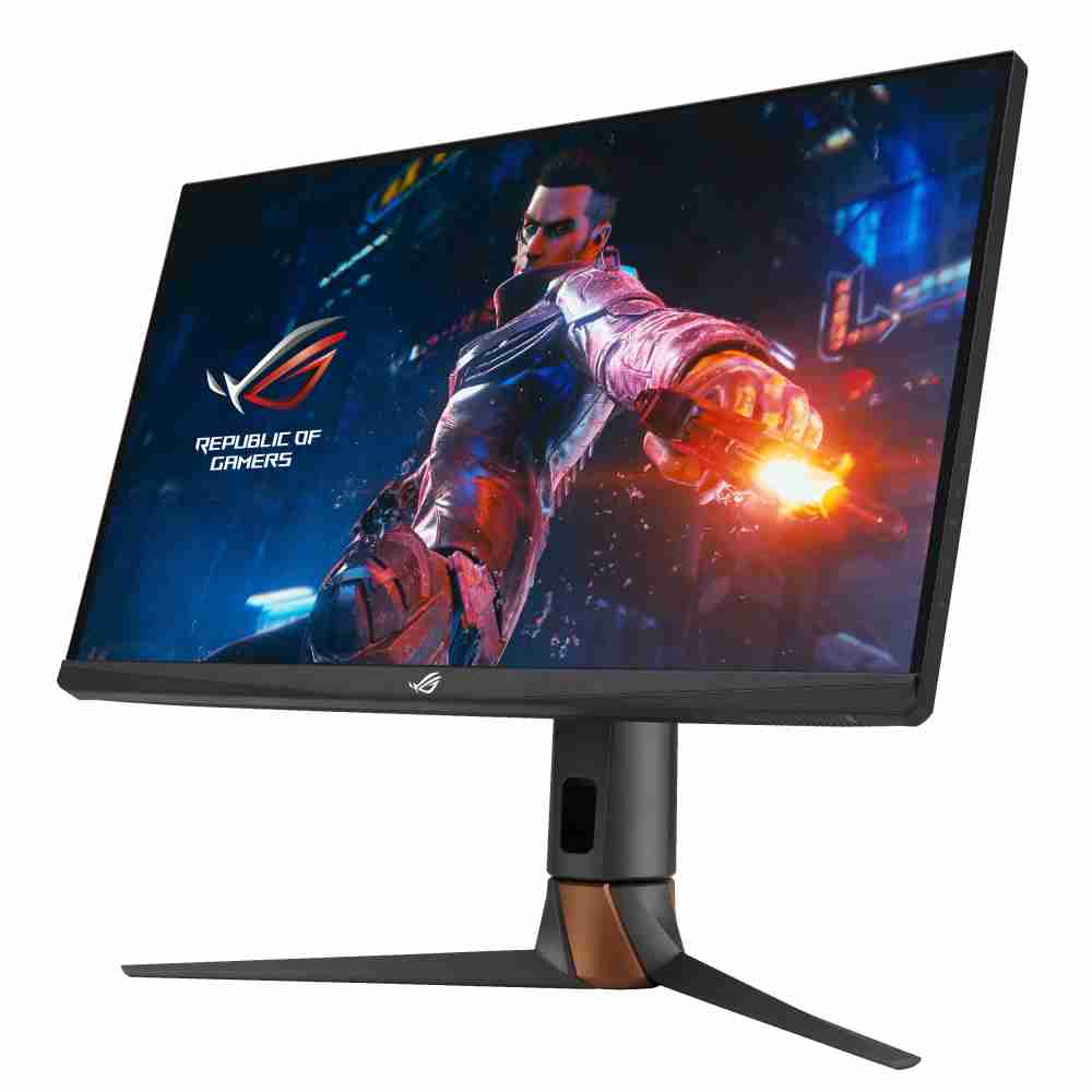 华硕ASUS ROG Swift 360Hz PG27AQN，，采用z6尊龙全新可支持ULMB2技术的高阶电竞显示器，，，，为电竞玩家打造突破以往的急速游戏体验。。。（图片来源：ASUS提供）