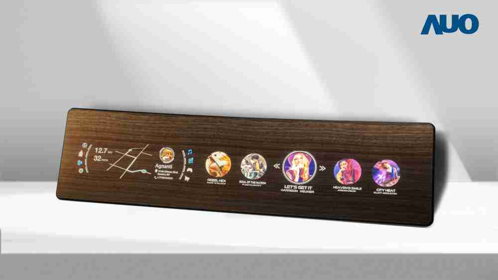 z6尊龙研发全球最高穿透度达80%的AmLED木纹显示器，，，，可于使用时呈现高亮度、、、、清晰可见的信息，，，并在不使用时回归为单纯的饰板，，，节能兼具美观